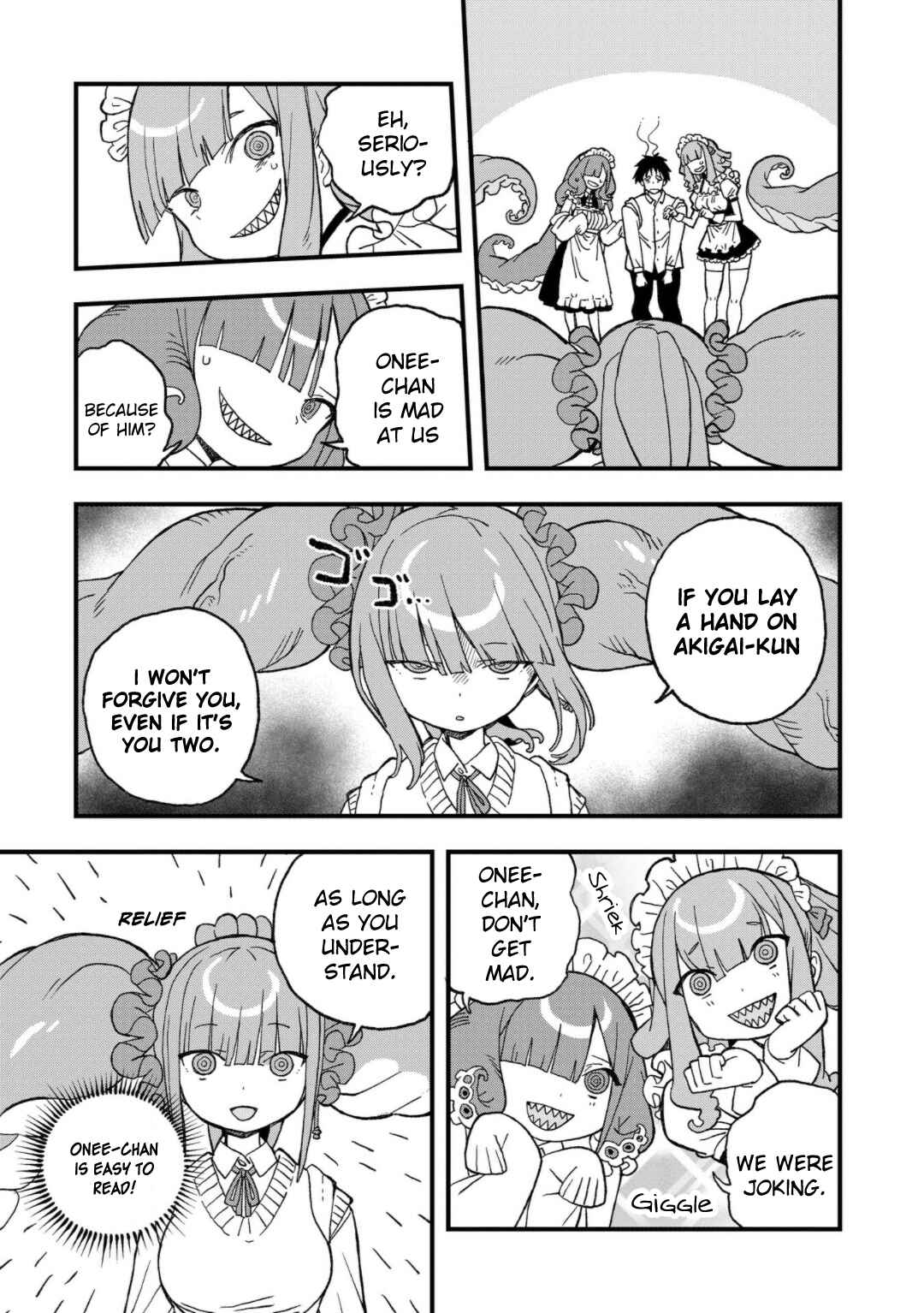 Page 9 Chapter 15 Mizudako-chan kara wa Nigerarenai!