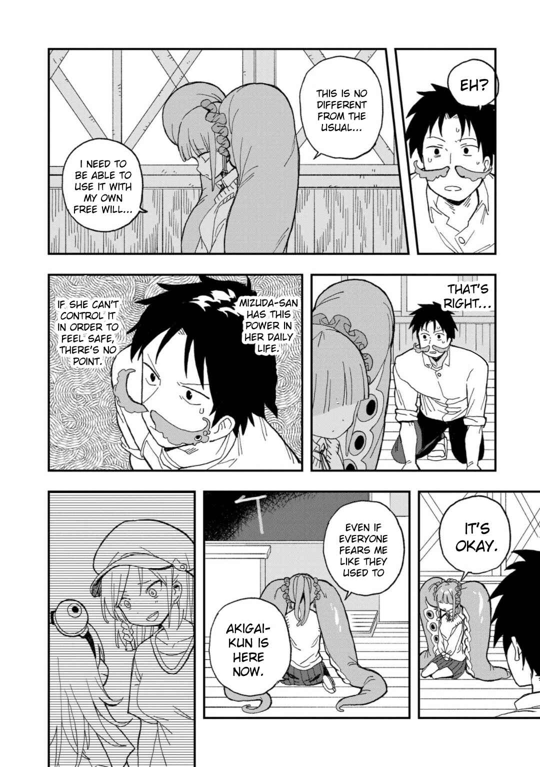 Page 18 Chapter 13 Mizudako-chan kara wa Nigerarenai!