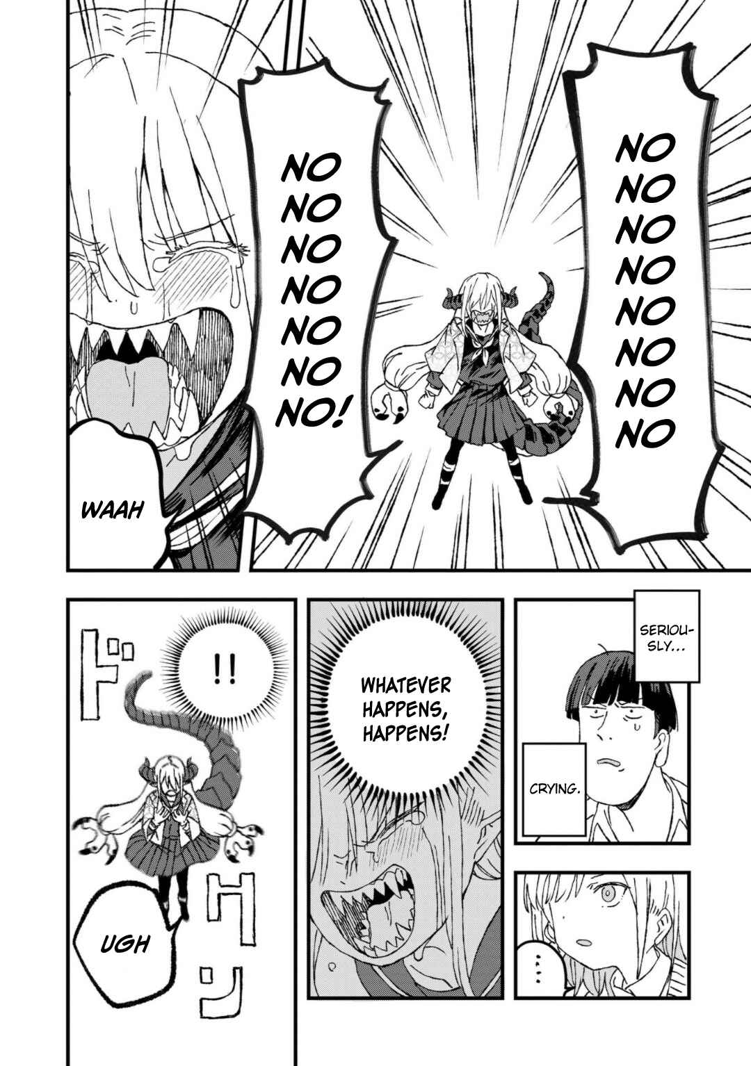 Page 16 Chapter 19 Mizudako-chan kara wa Nigerarenai!