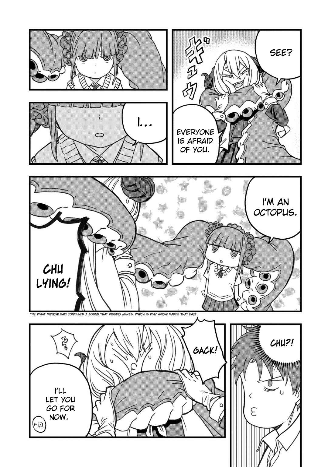 Page 2 Chapter 19 Mizudako-chan kara wa Nigerarenai!
