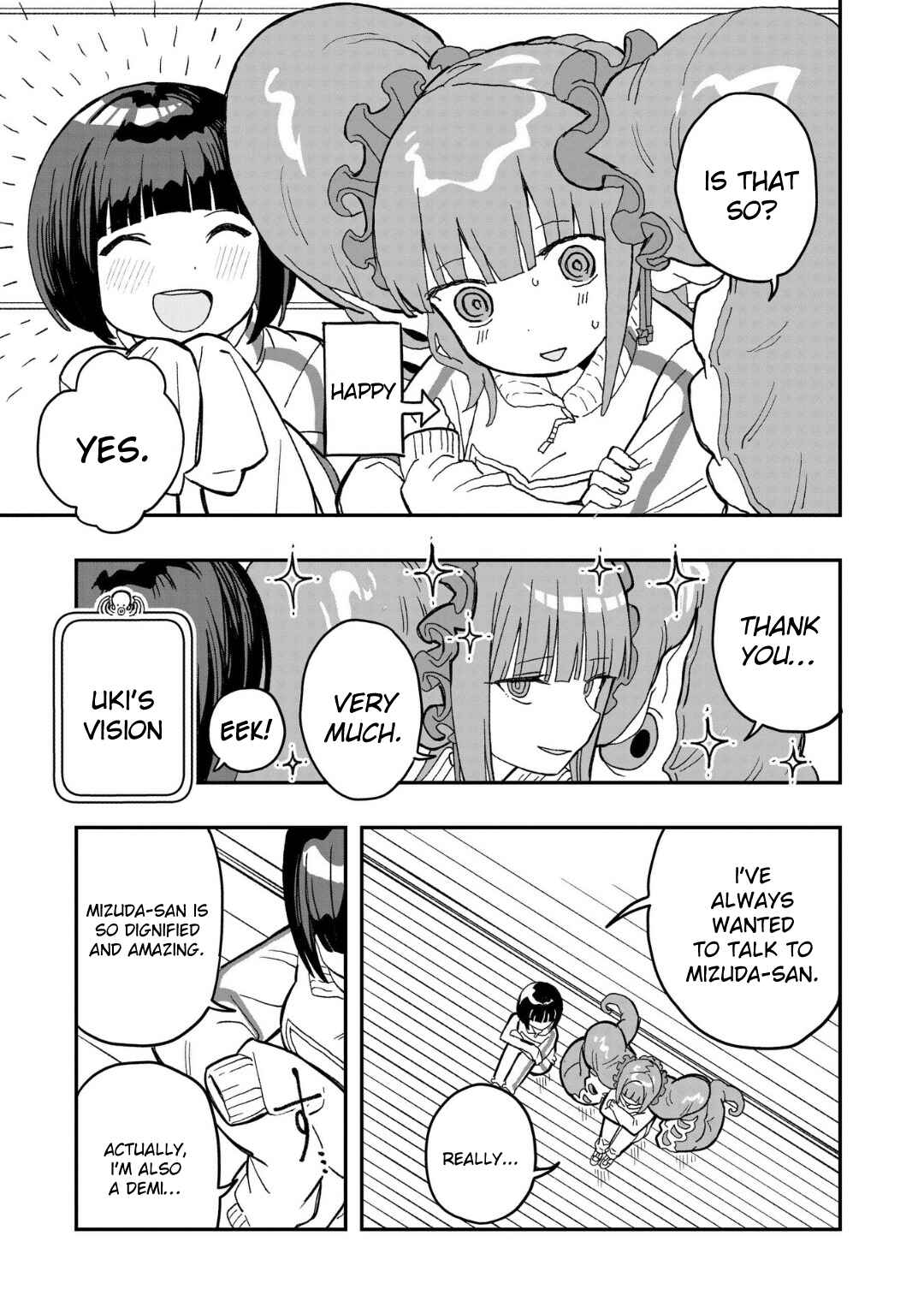 Page 11 Chapter 8 Mizudako-chan kara wa Nigerarenai!