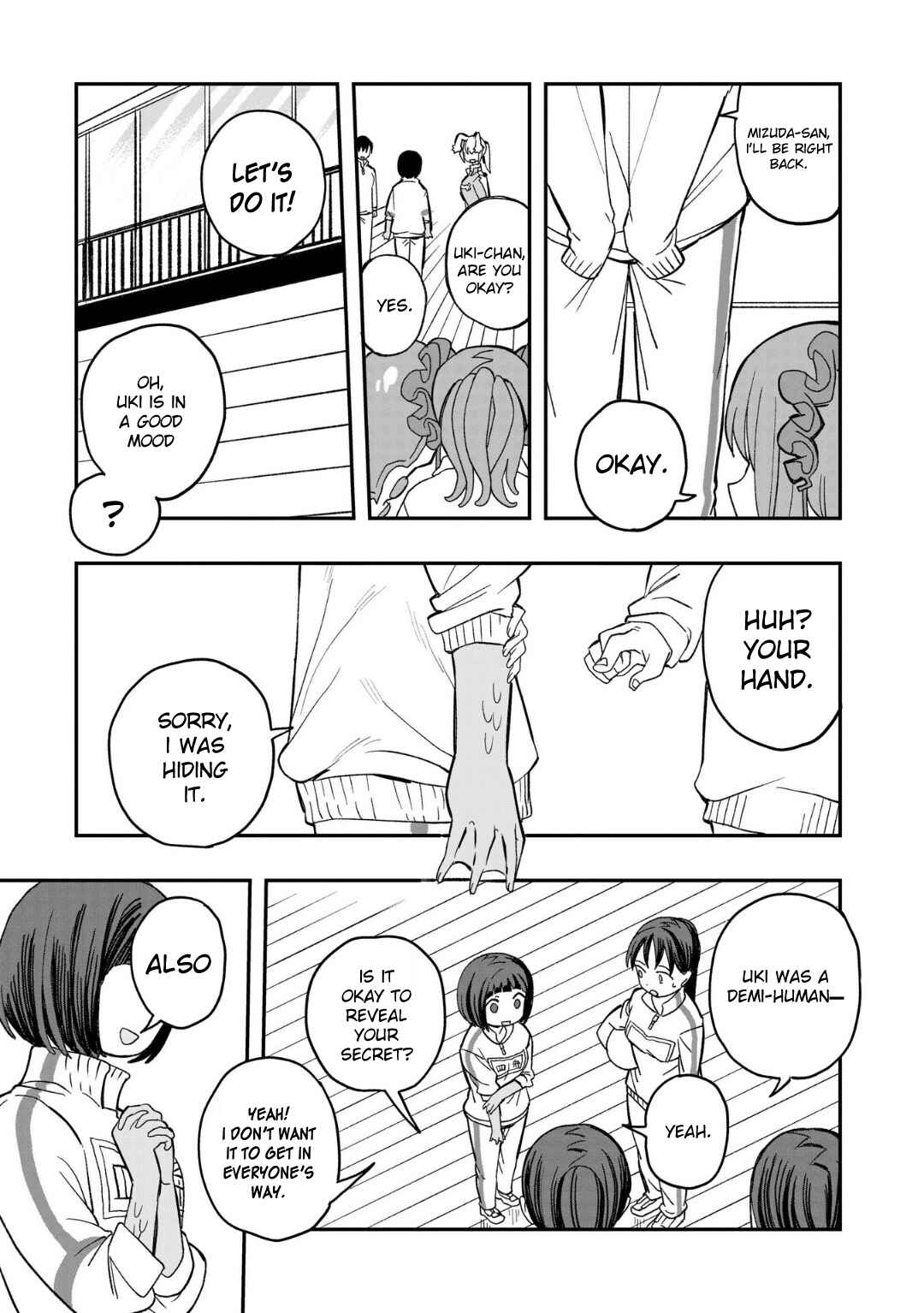 Page 15 Chapter 8 Mizudako-chan kara wa Nigerarenai!