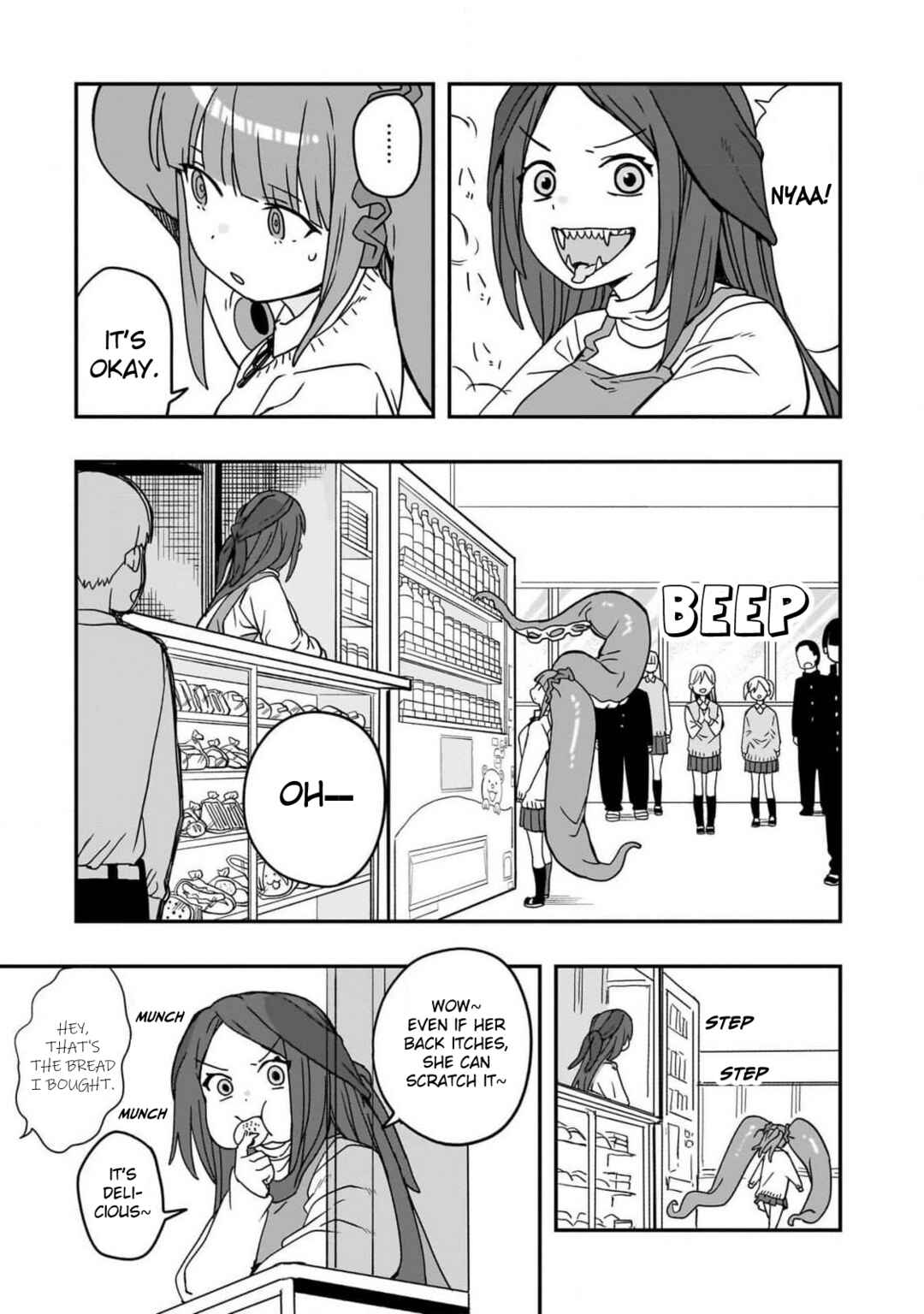 Page 3 Chapter 4 Mizudako-chan kara wa Nigerarenai!
