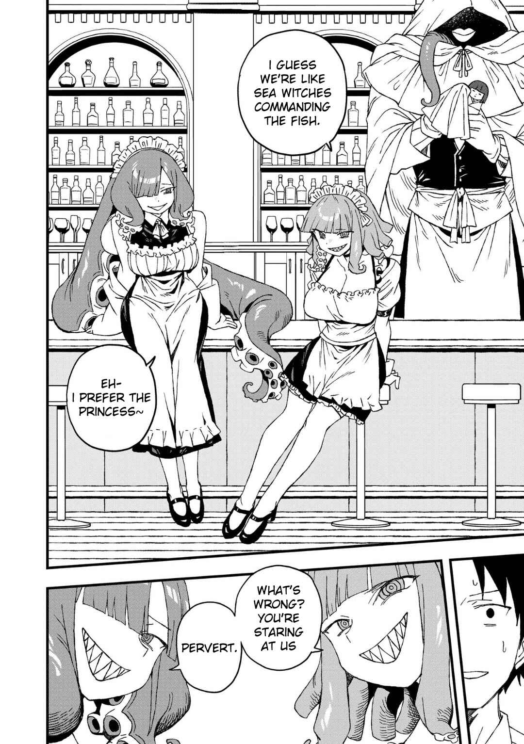 Page 14 Chapter 21 Mizudako-chan kara wa Nigerarenai!
