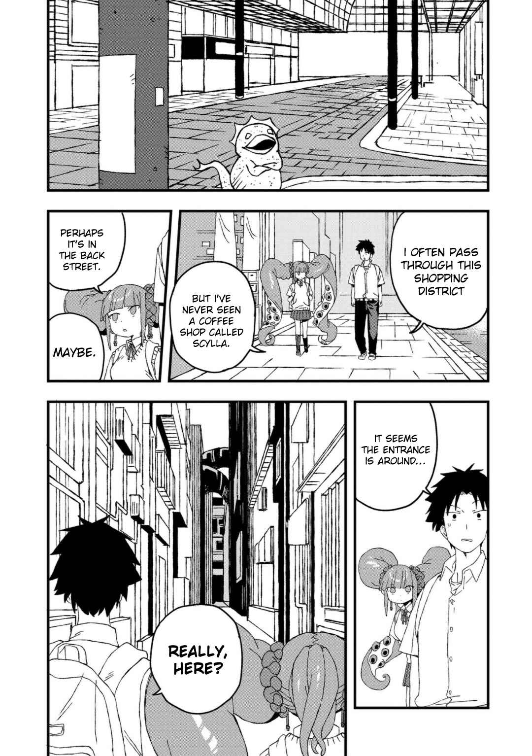 Page 4 Chapter 21 Mizudako-chan kara wa Nigerarenai!