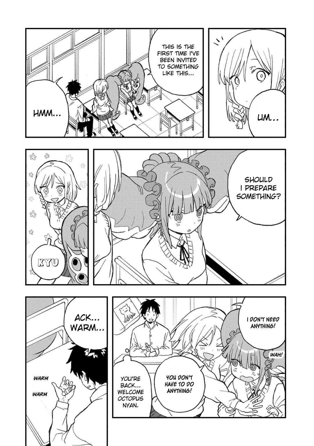 Page 3 Chapter 12 Mizudako-chan kara wa Nigerarenai!