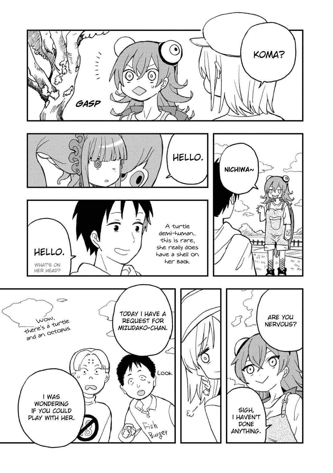 Page 5 Chapter 12 Mizudako-chan kara wa Nigerarenai!