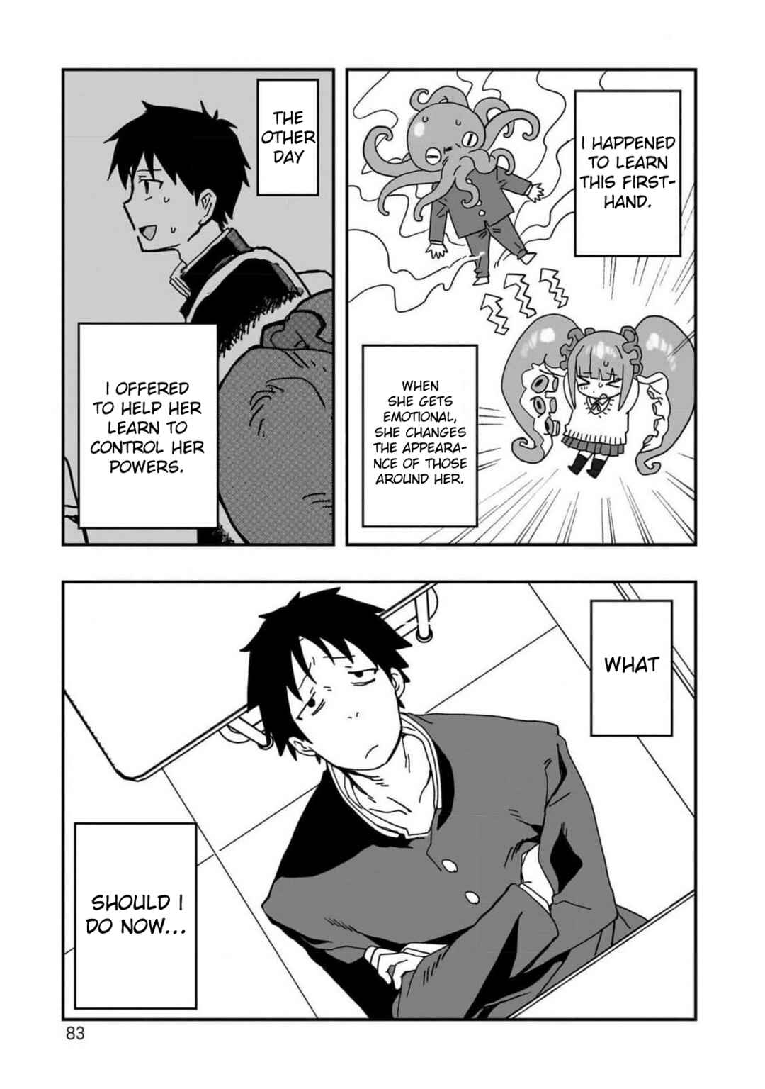 Page 3 Chapter 2 Mizudako-chan kara wa Nigerarenai!