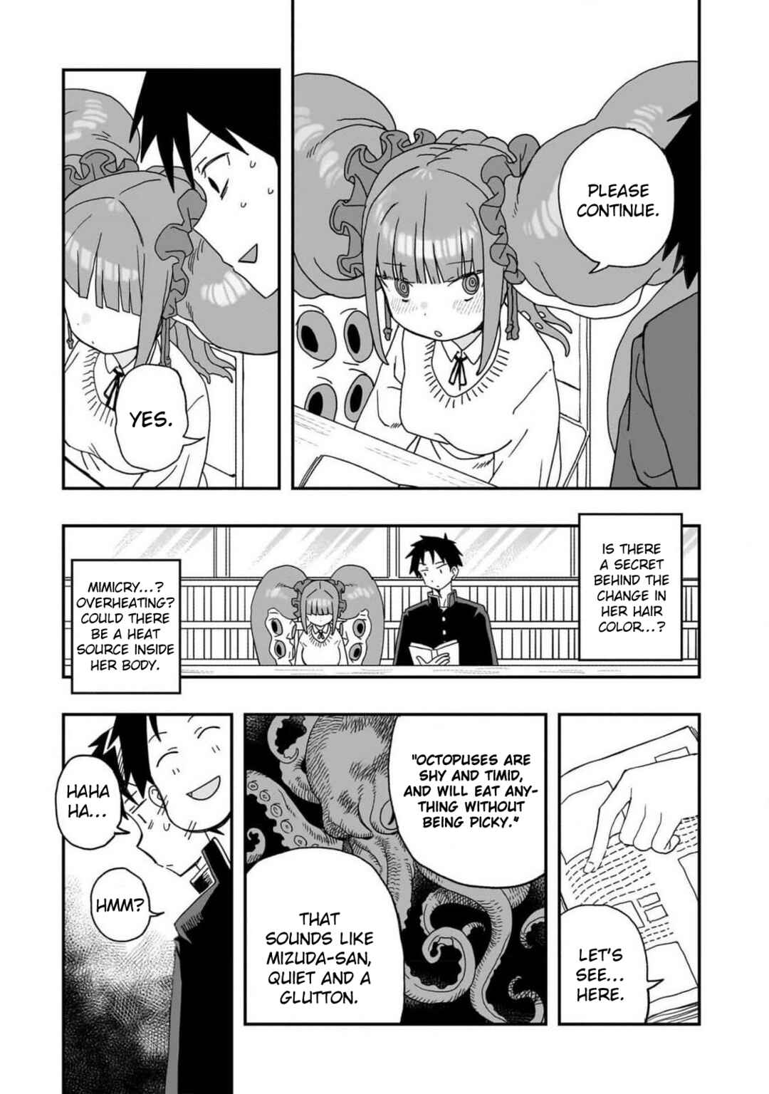 Page 7 Chapter 2 Mizudako-chan kara wa Nigerarenai!
