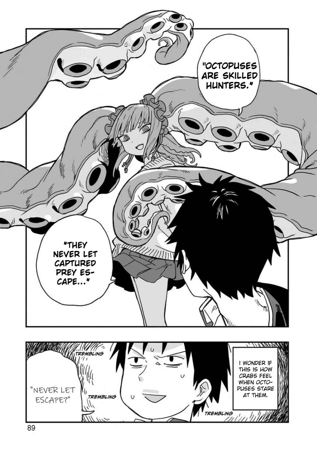 Page 9 Chapter 2 Mizudako-chan kara wa Nigerarenai!
