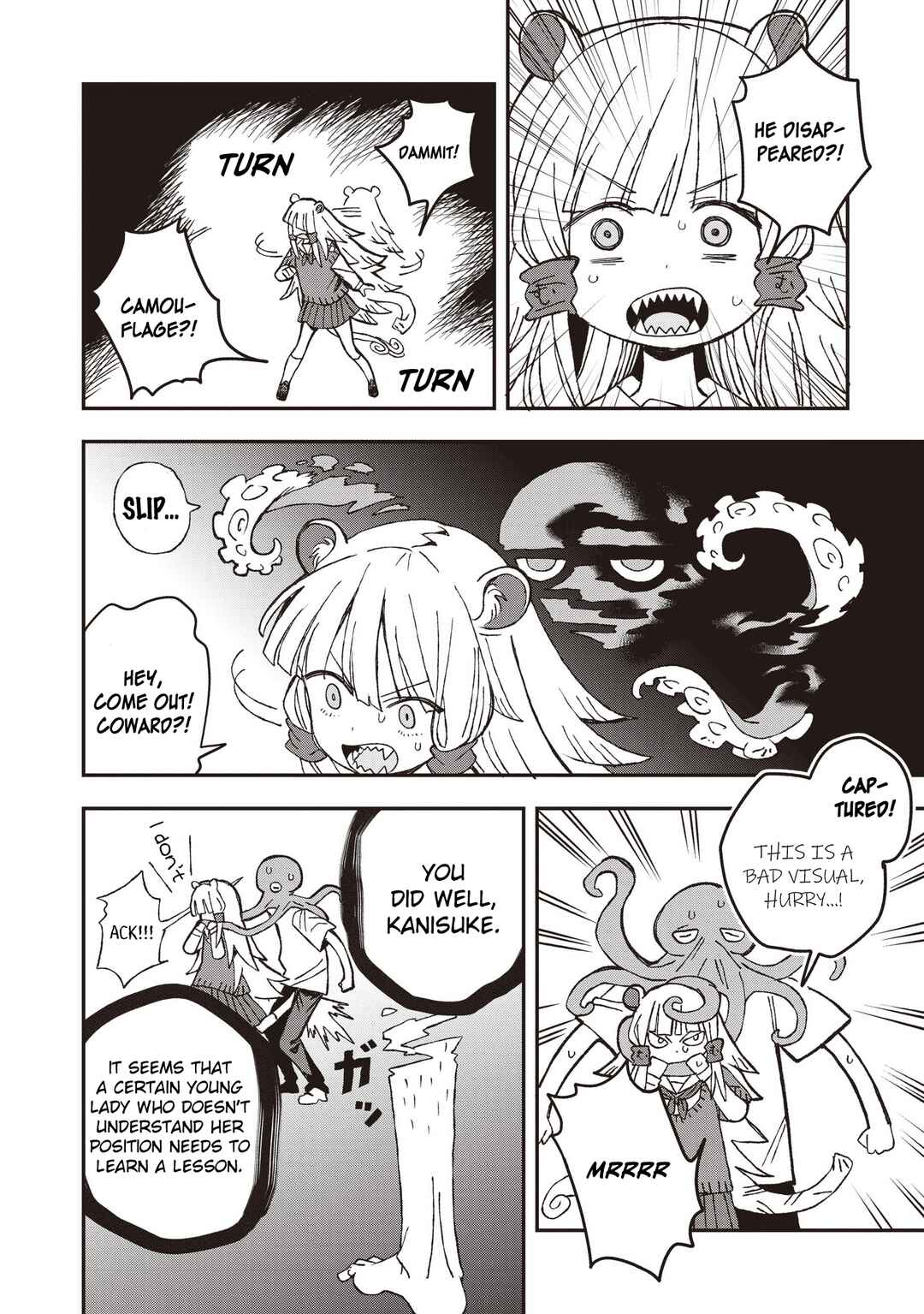 Page 12 Chapter 28 Mizudako-chan kara wa Nigerarenai!
