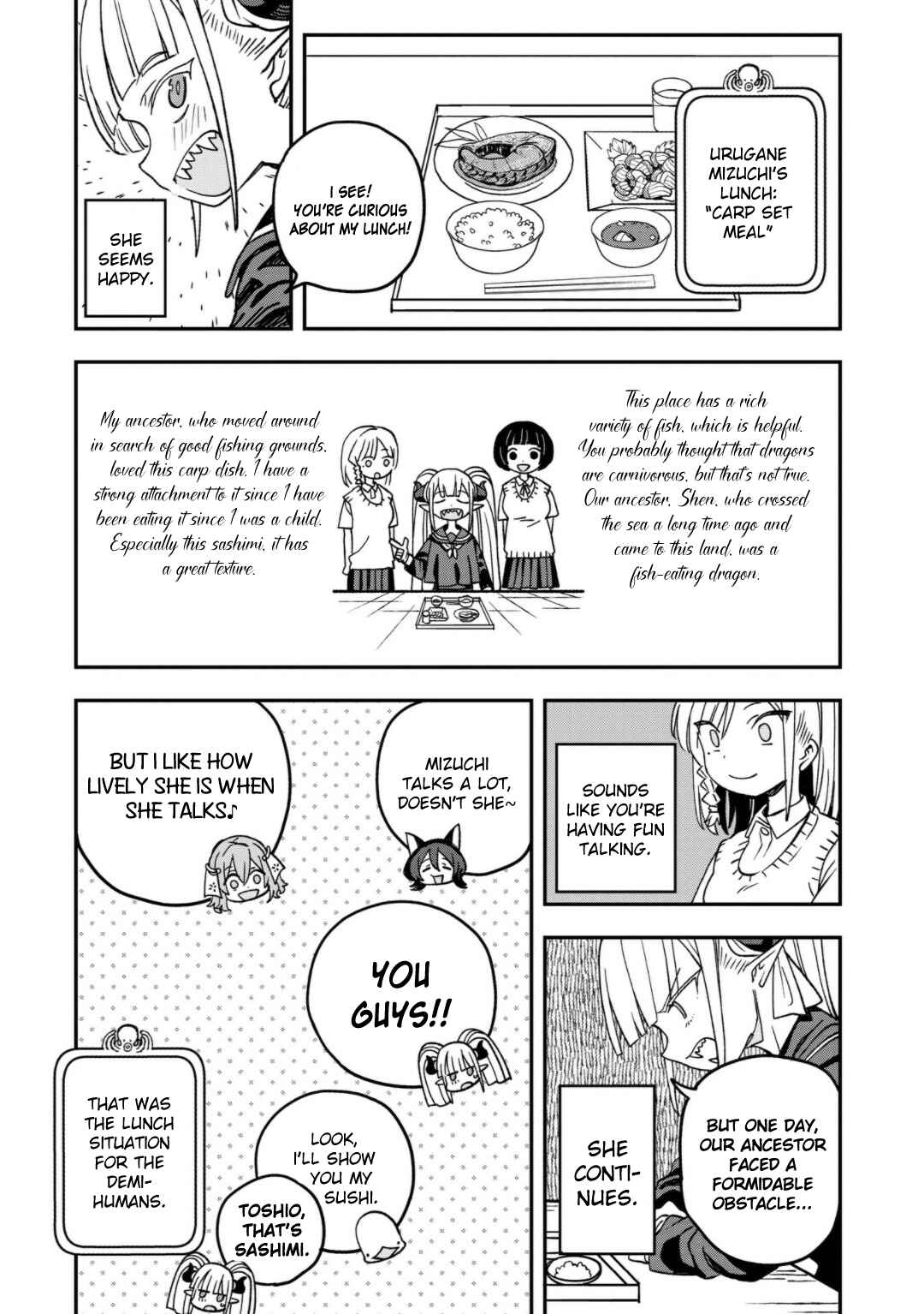 Page 13 Chapter 25 Mizudako-chan kara wa Nigerarenai!