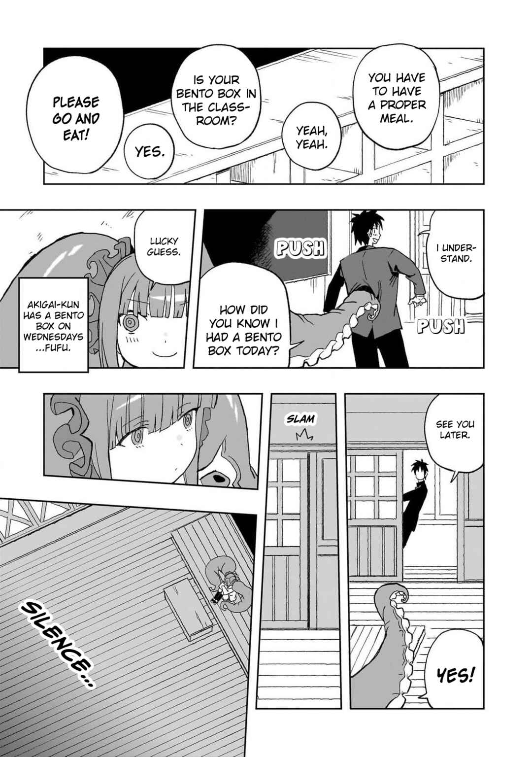 Page 13 Chapter 6 Mizudako-chan kara wa Nigerarenai!