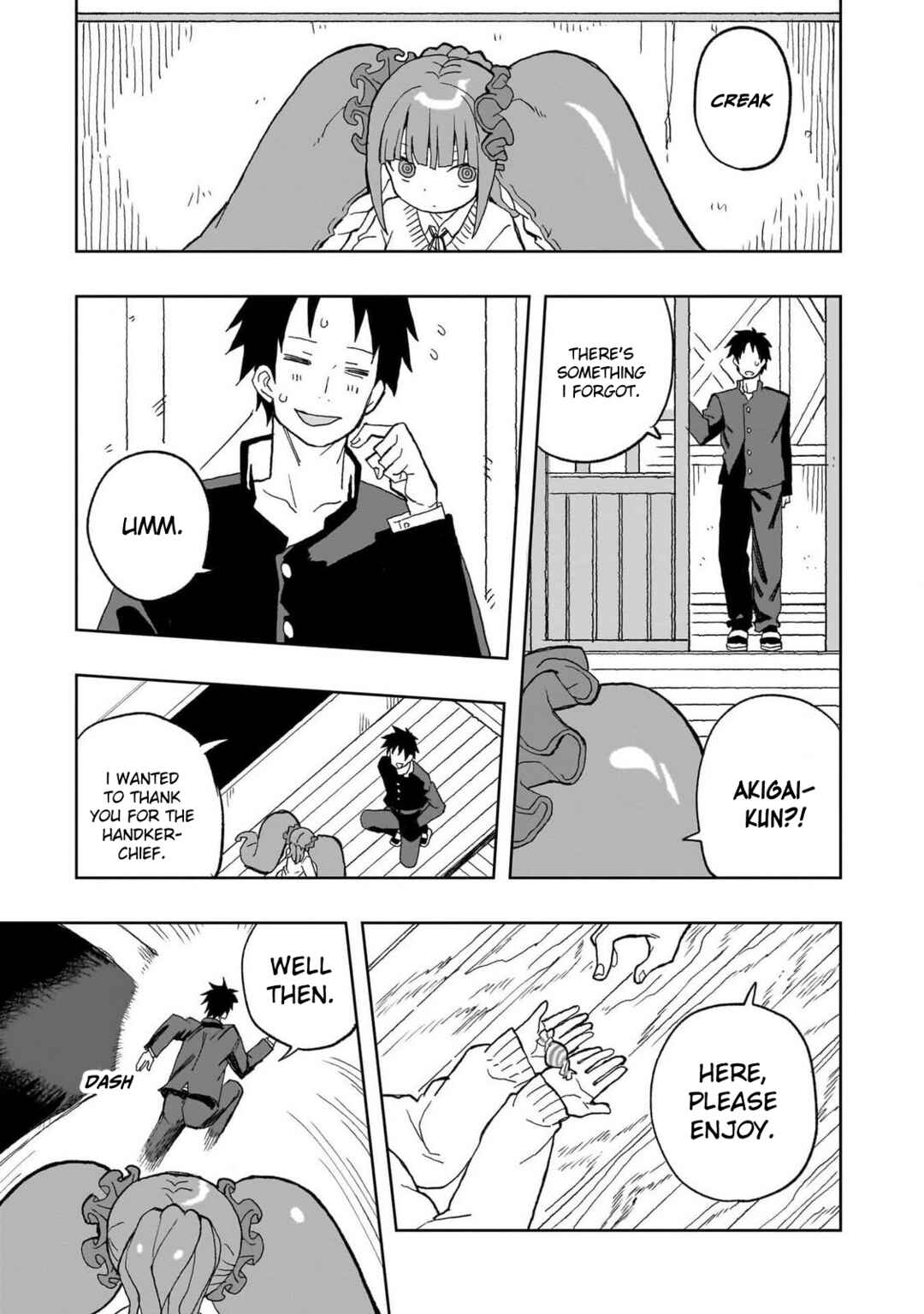 Page 15 Chapter 6 Mizudako-chan kara wa Nigerarenai!