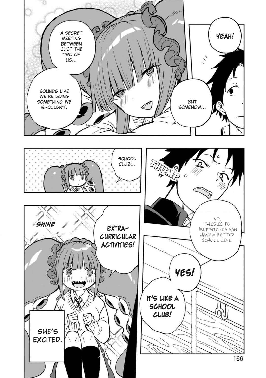 Page 8 Chapter 6 Mizudako-chan kara wa Nigerarenai!