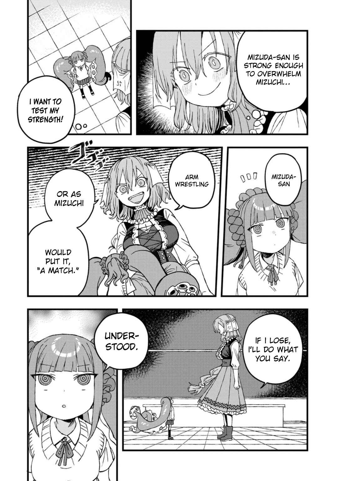 Page 13 Chapter 22 Mizudako-chan kara wa Nigerarenai!