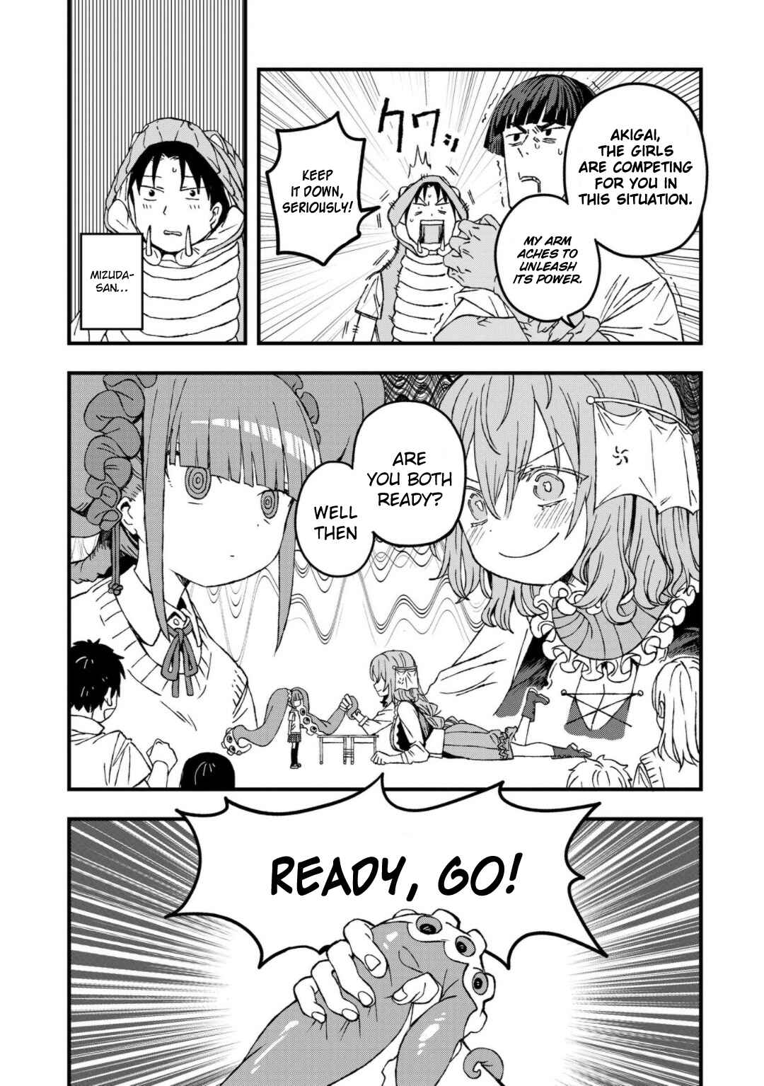 Page 14 Chapter 22 Mizudako-chan kara wa Nigerarenai!