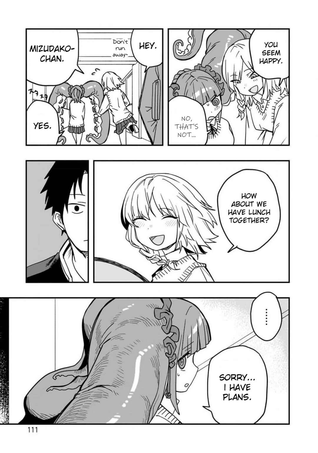 Page 15 Chapter 3 Mizudako-chan kara wa Nigerarenai!
