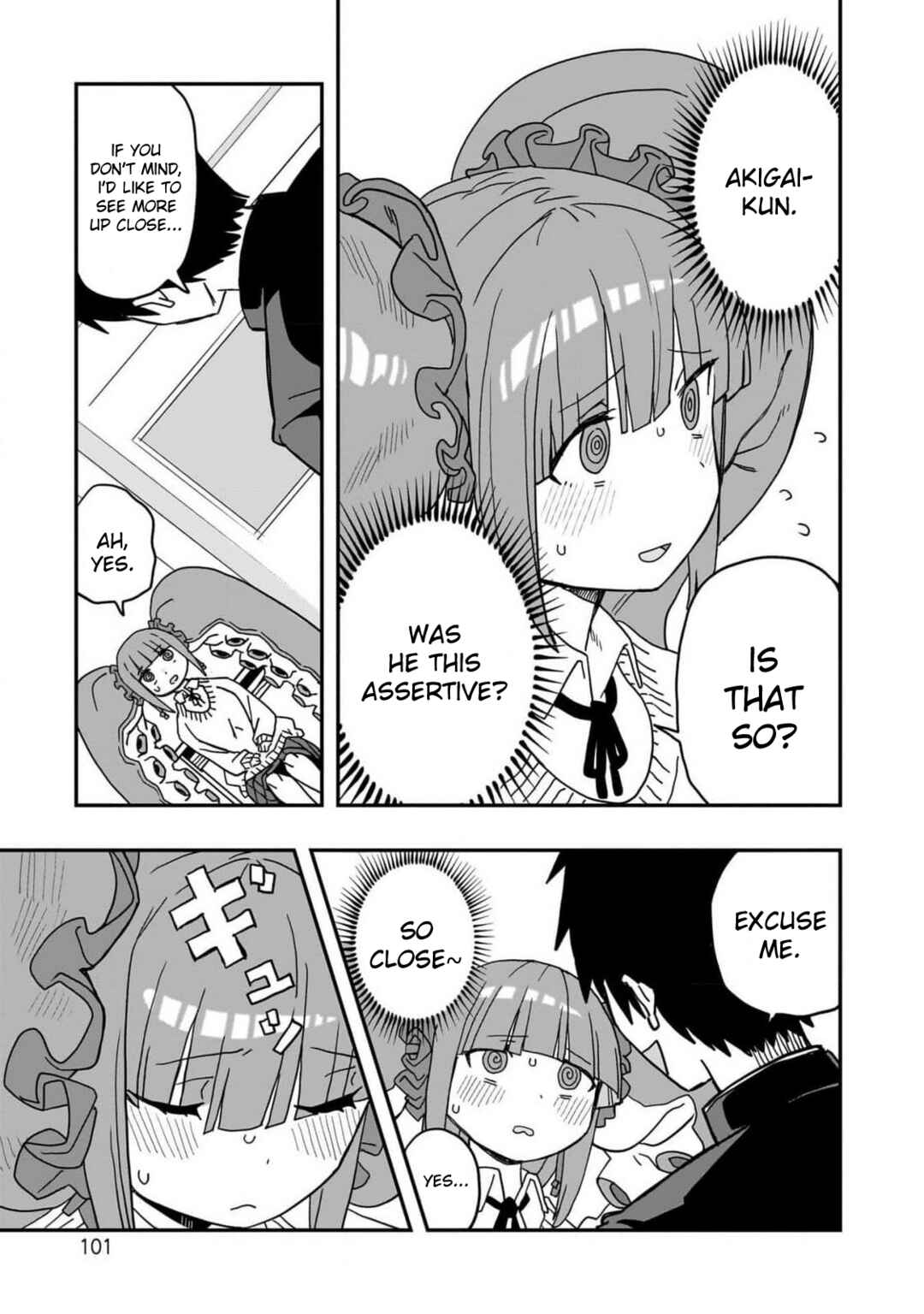 Page 5 Chapter 3 Mizudako-chan kara wa Nigerarenai!