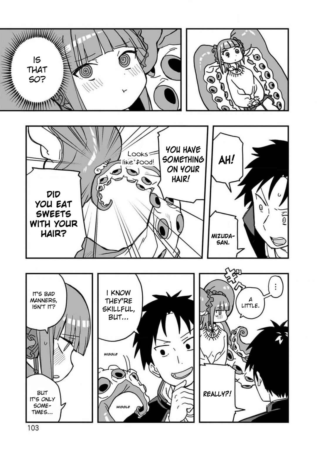 Page 7 Chapter 3 Mizudako-chan kara wa Nigerarenai!