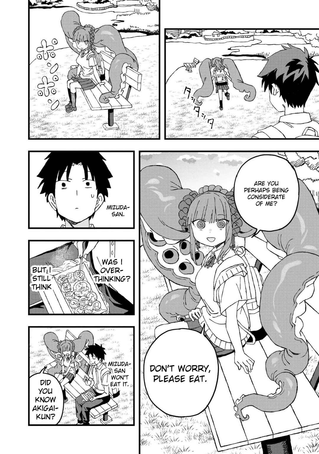 Page 16 Chapter 20 Mizudako-chan kara wa Nigerarenai!