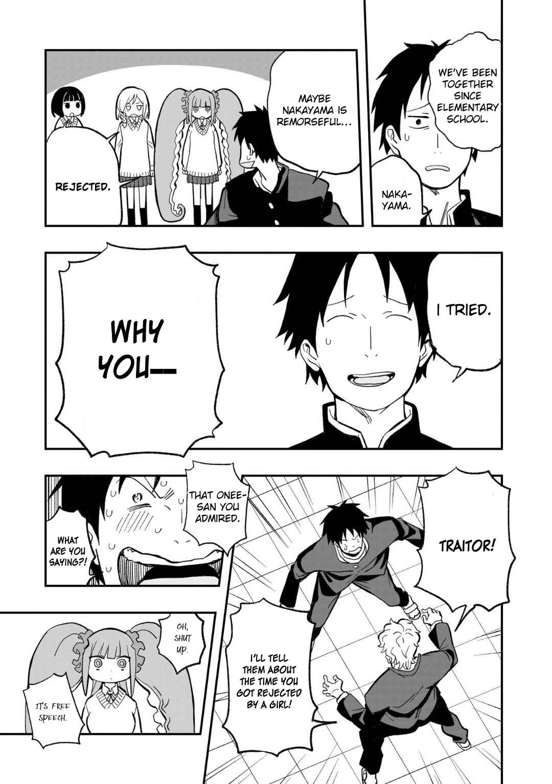 Page 13 Chapter 9 Mizudako-chan kara wa Nigerarenai!