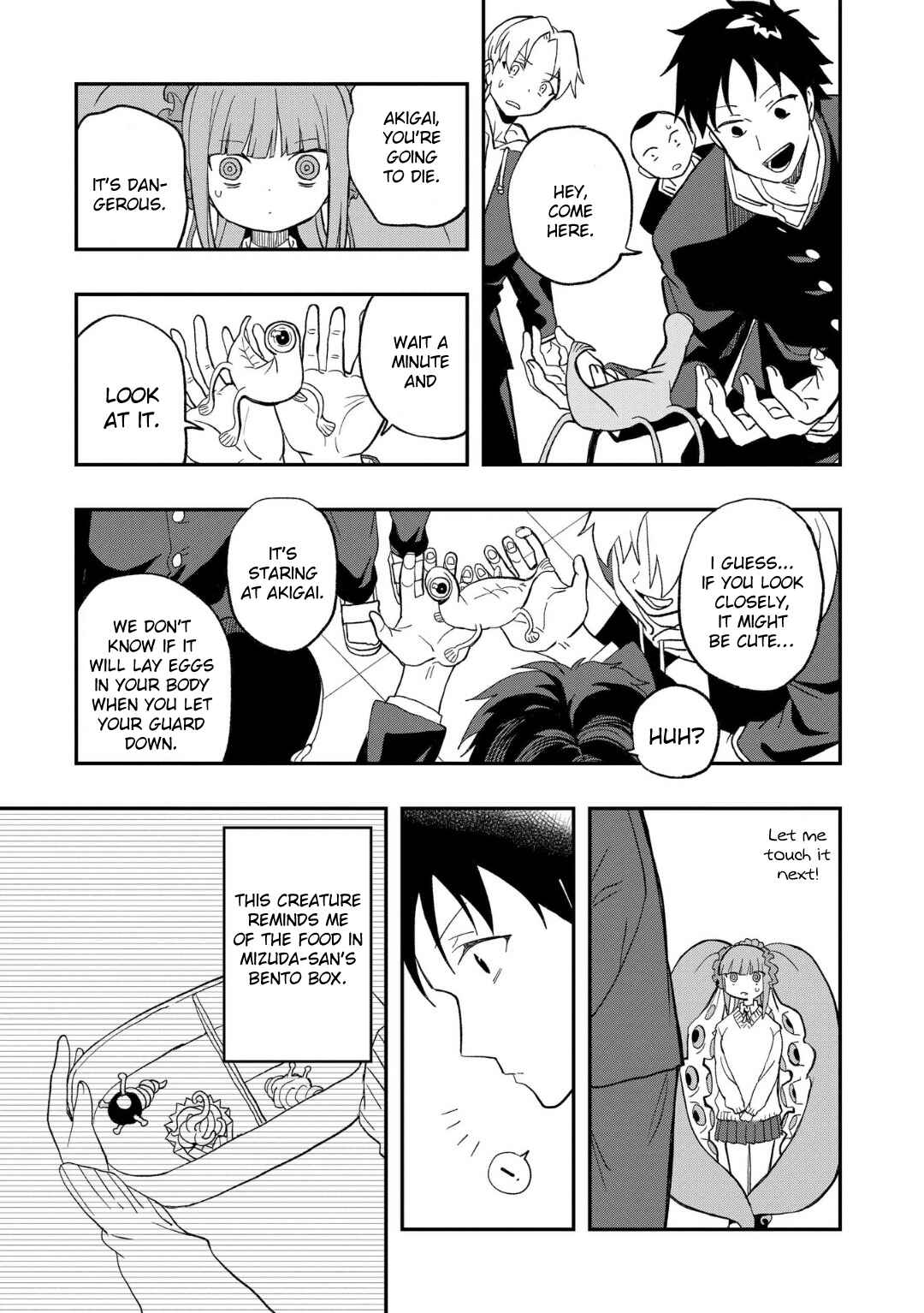 Page 21 Chapter 9 Mizudako-chan kara wa Nigerarenai!