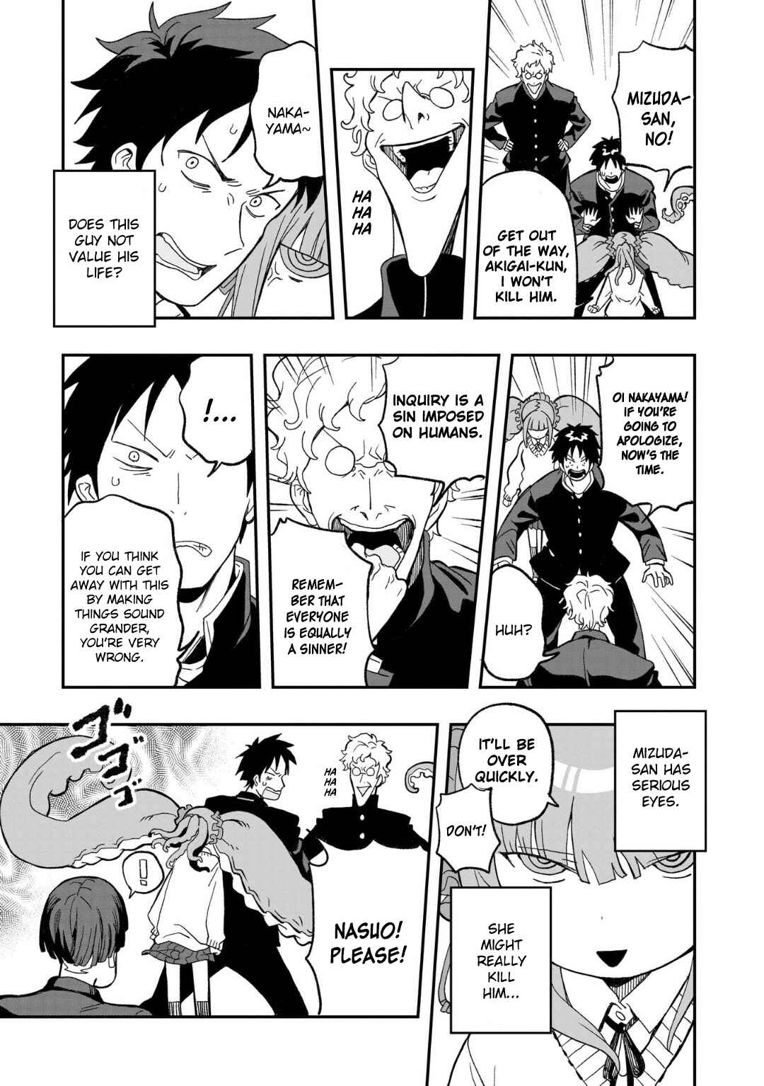Page 9 Chapter 9 Mizudako-chan kara wa Nigerarenai!