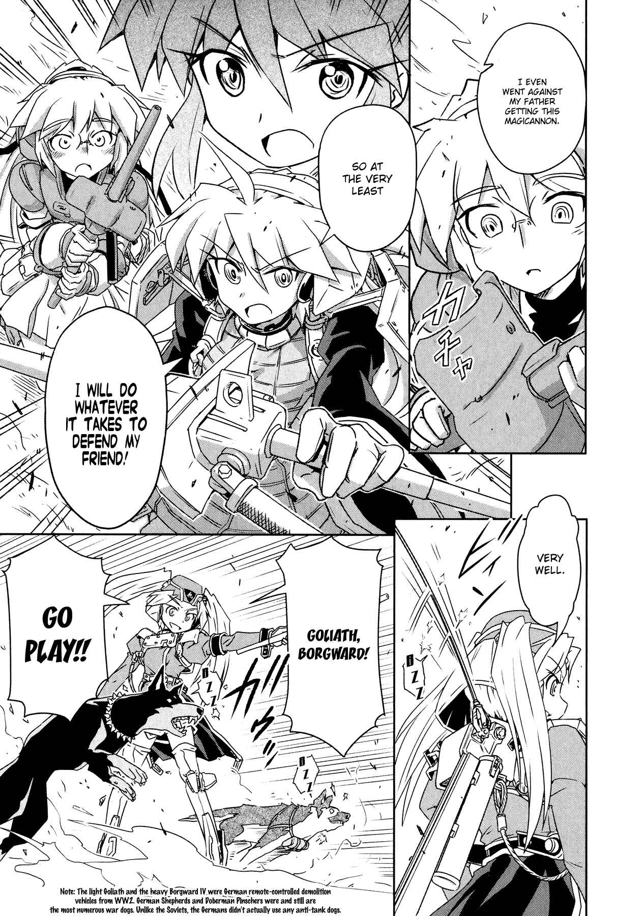 Page 25 Chapter 2 Magicannon Girl Yongou-chan