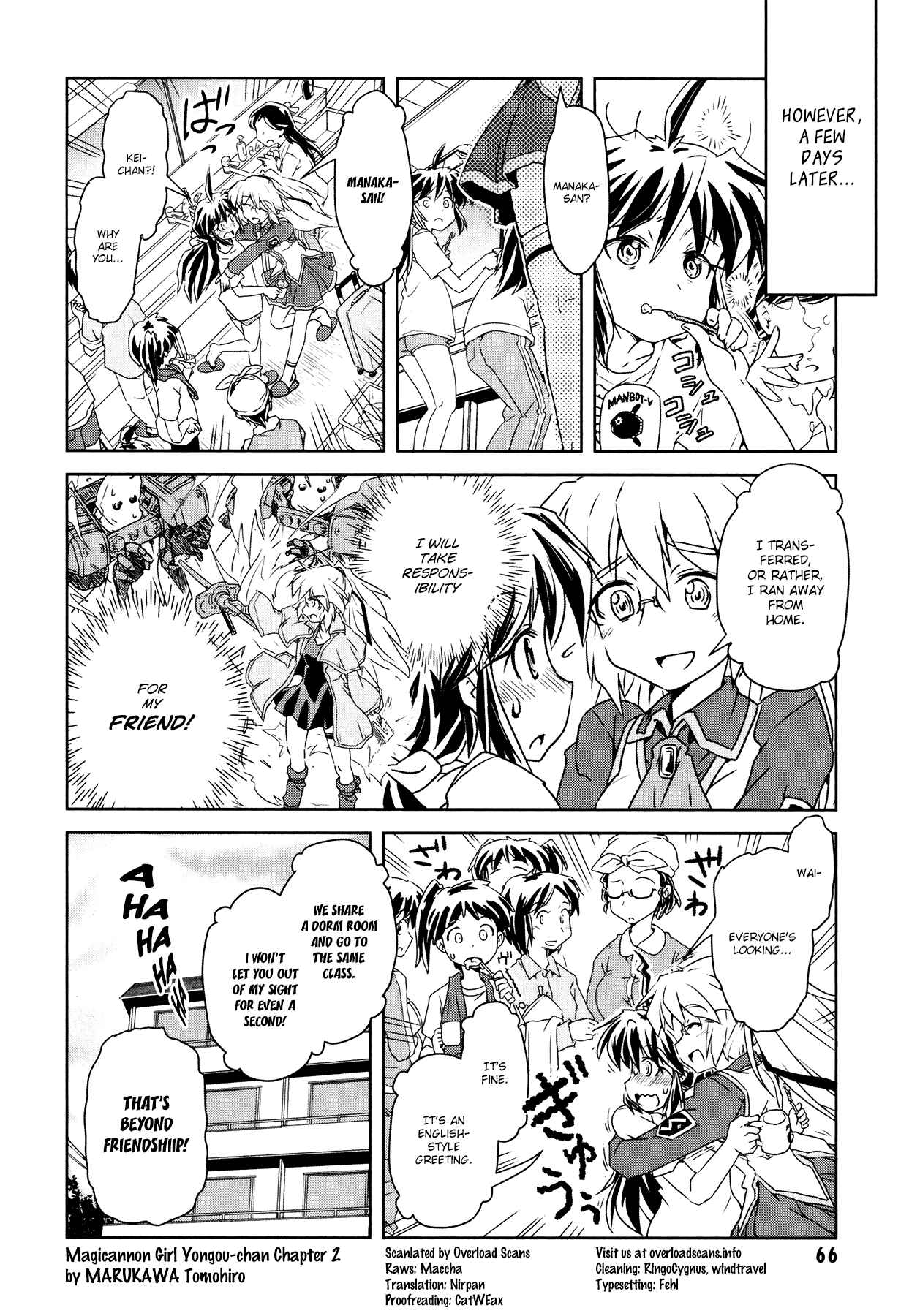 Page 32 Chapter 2 Magicannon Girl Yongou-chan