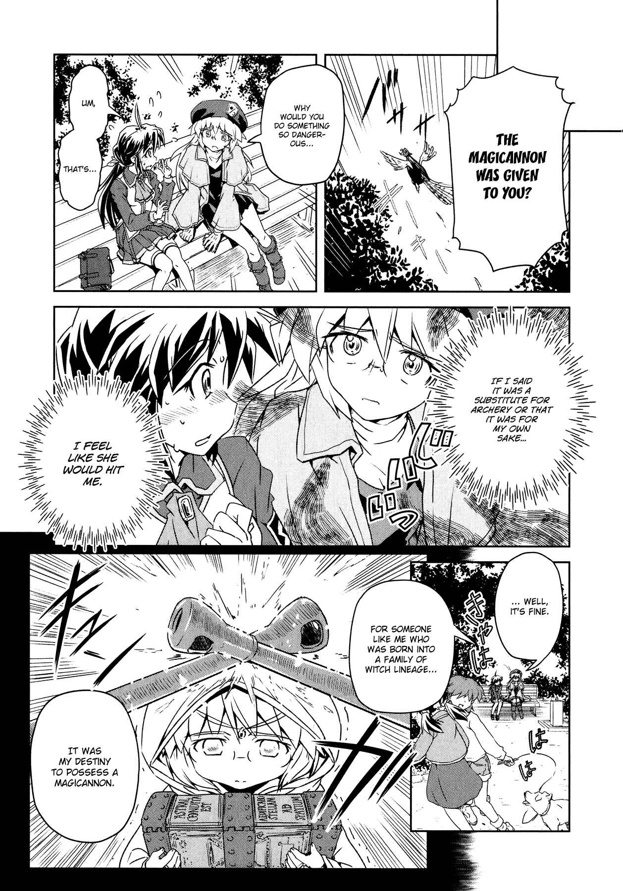 Page 9 Chapter 2 Magicannon Girl Yongou-chan