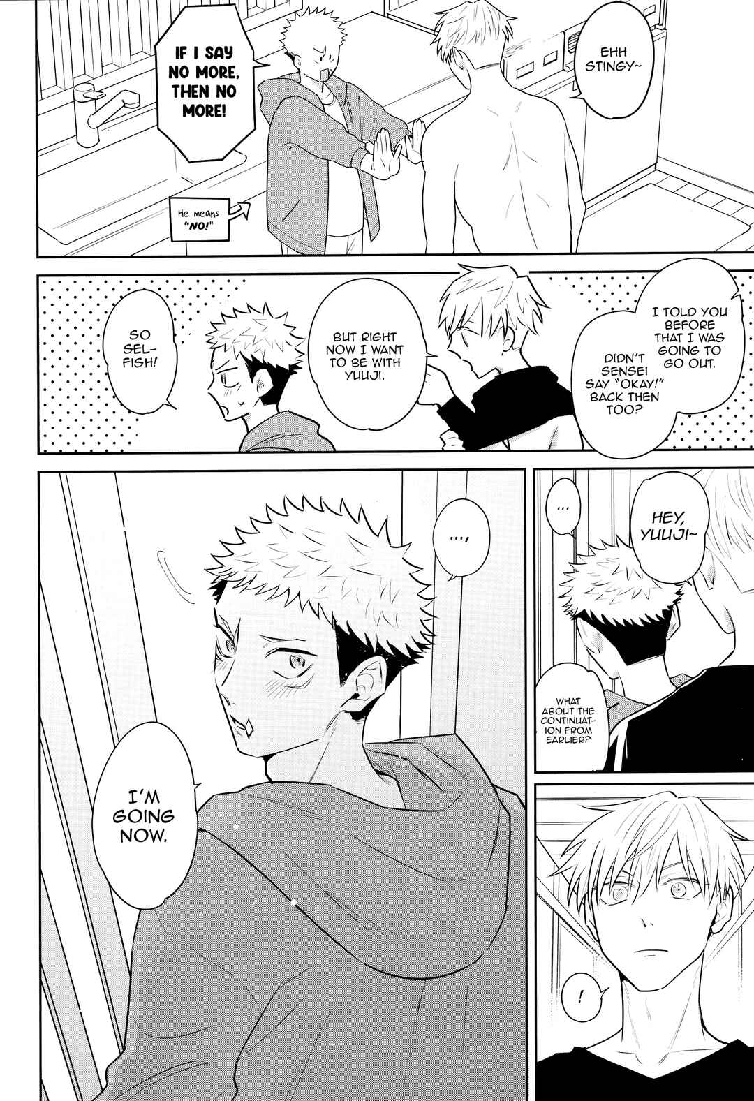 Page 13 Chapter Unknown_0aae Jujutsu Kaisen - Sono Uso ni Sugaretara (Doujinshi)