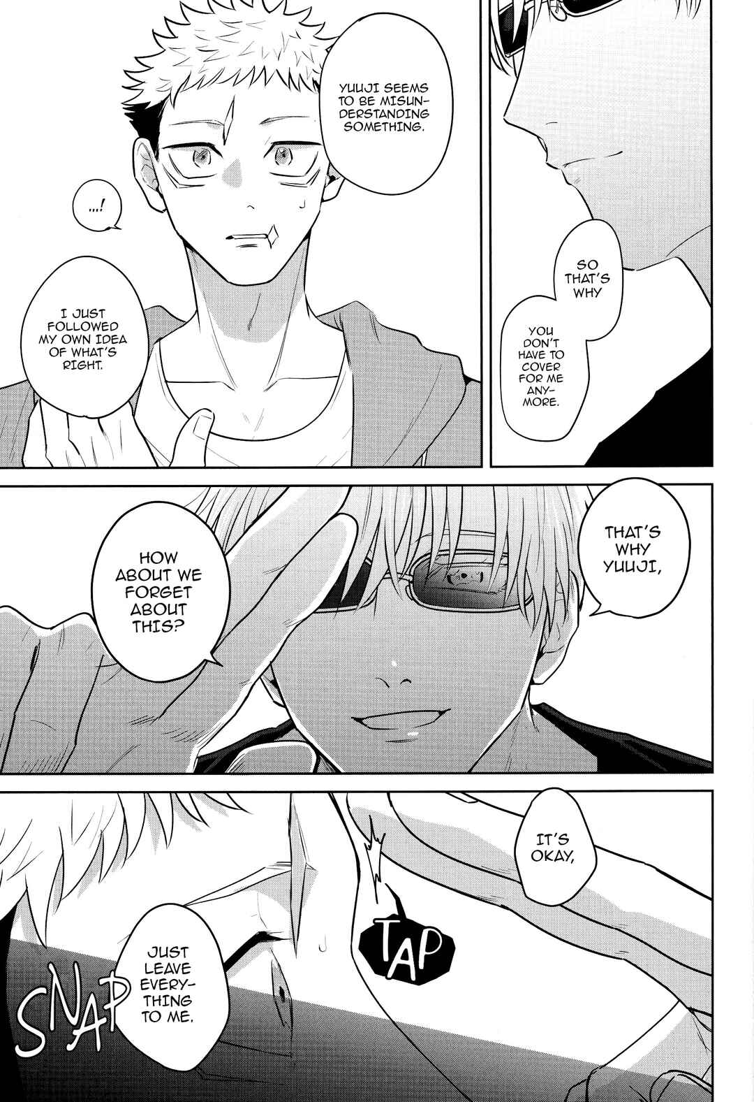 Page 24 Chapter Unknown_0aae Jujutsu Kaisen - Sono Uso ni Sugaretara (Doujinshi)