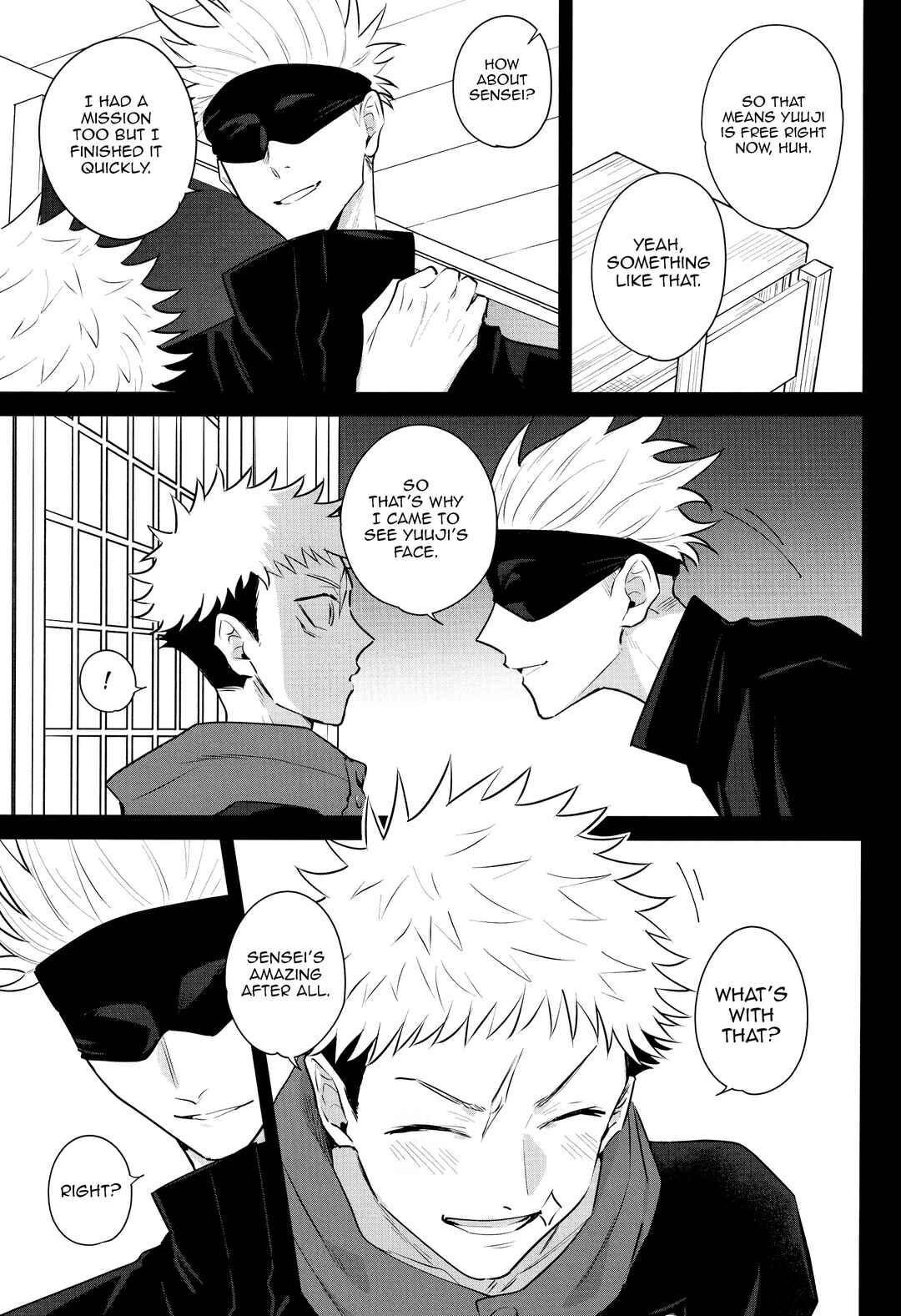 Page 44 Chapter Unknown_0aae Jujutsu Kaisen - Sono Uso ni Sugaretara (Doujinshi)