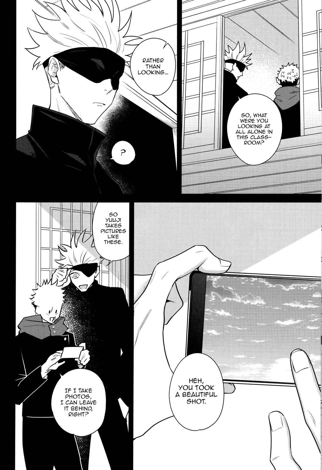 Page 45 Chapter Unknown_0aae Jujutsu Kaisen - Sono Uso ni Sugaretara (Doujinshi)