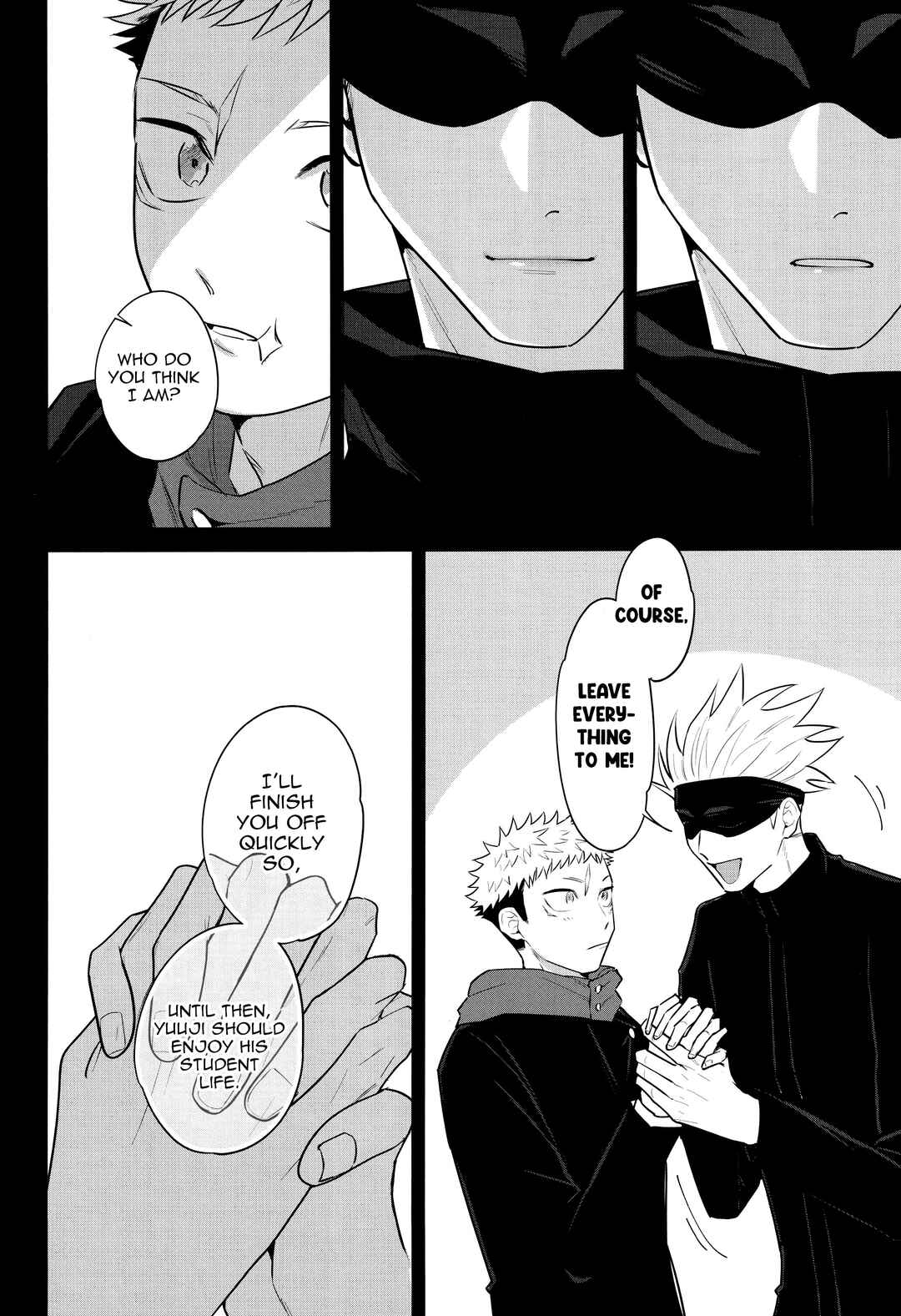 Page 49 Chapter Unknown_0aae Jujutsu Kaisen - Sono Uso ni Sugaretara (Doujinshi)