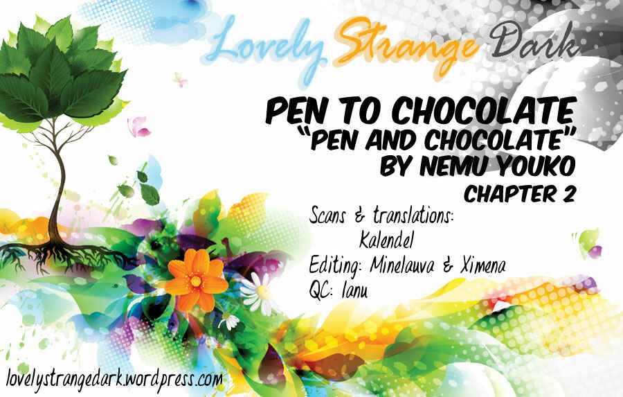 Page 1 Chapter 2 Pen and Chocolate