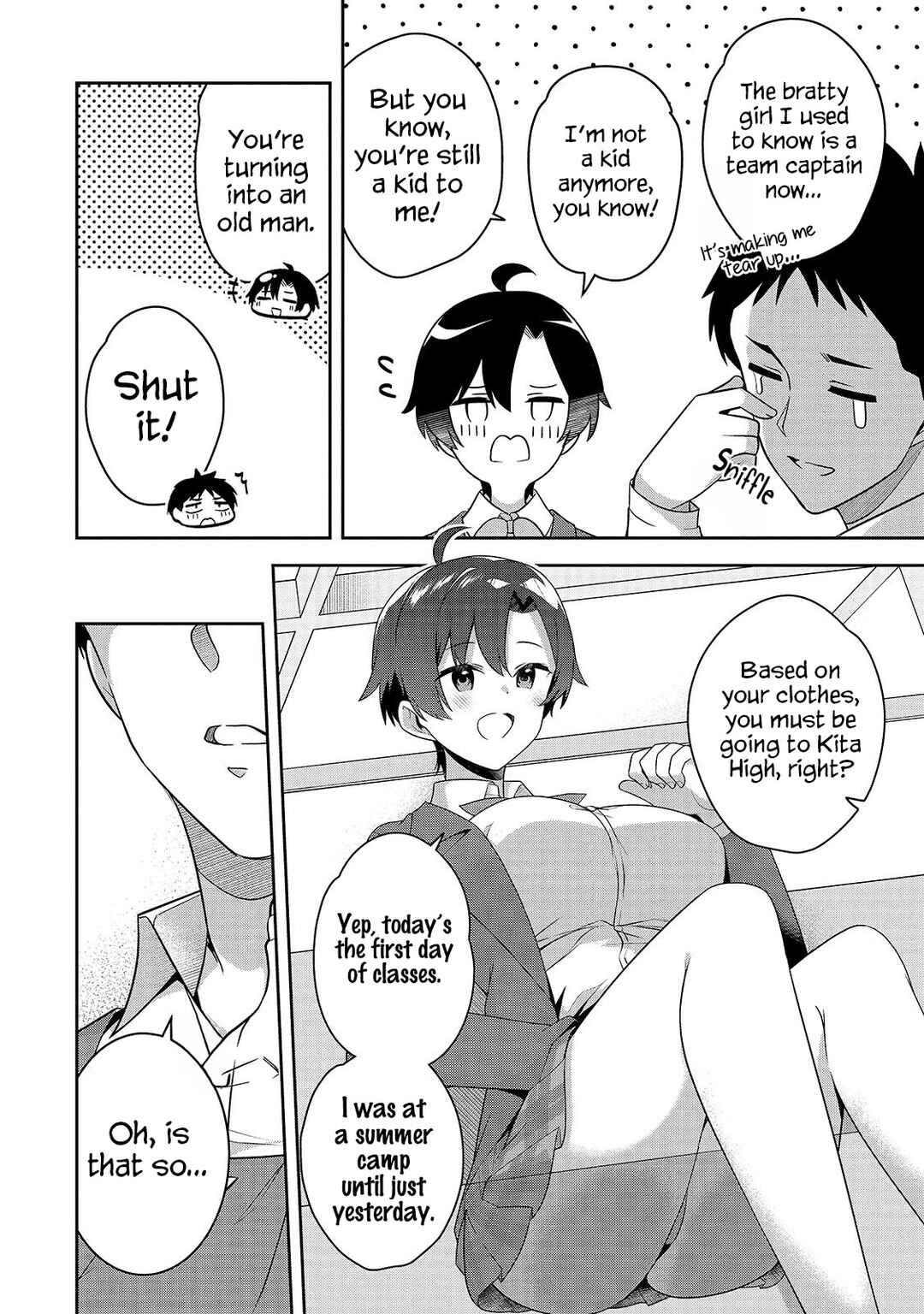 Page 9 Chapter 5.1 10-Nen Buri ni Saikai shita Kusogaki wa Seijun Bishoujo JK ni Seichou shiteita