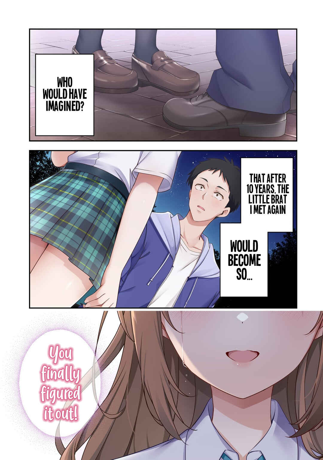Page 2 Chapter 1 10-Nen Buri ni Saikai shita Kusogaki wa Seijun Bishoujo JK ni Seichou shiteita