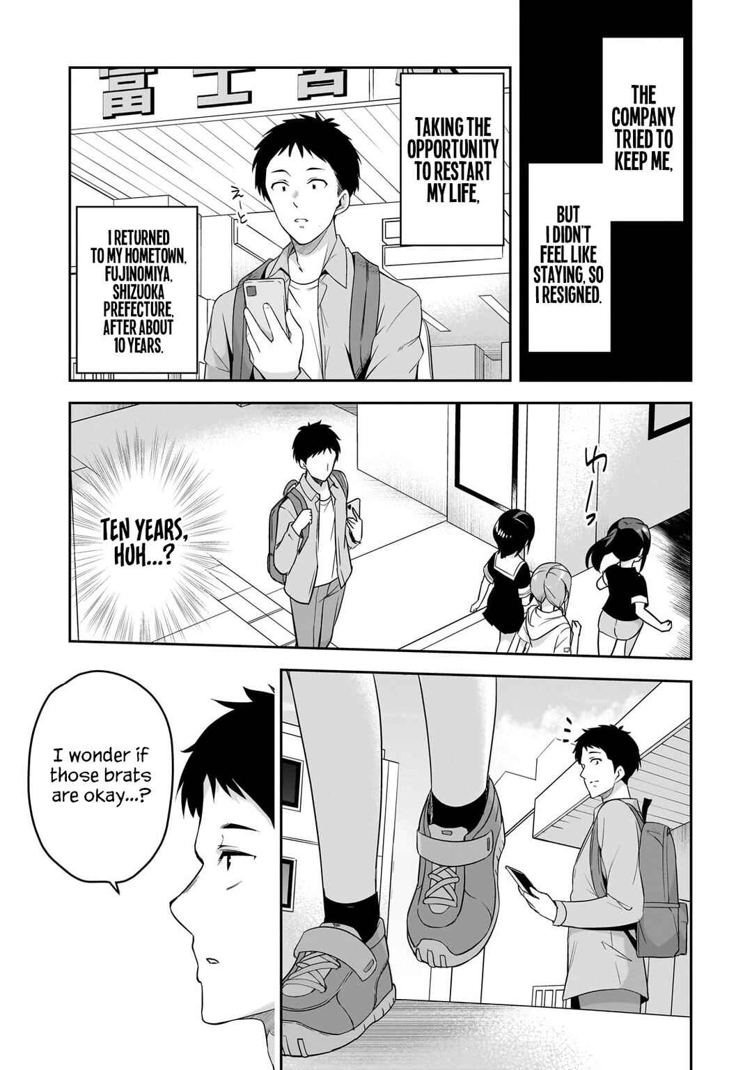 Page 7 Chapter 1 10-Nen Buri ni Saikai shita Kusogaki wa Seijun Bishoujo JK ni Seichou shiteita