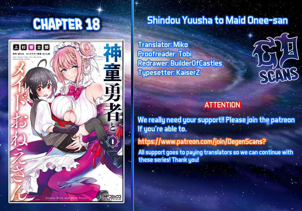 Page 1 Chapter 18 Shindou Yuusha to Maid Onee-san