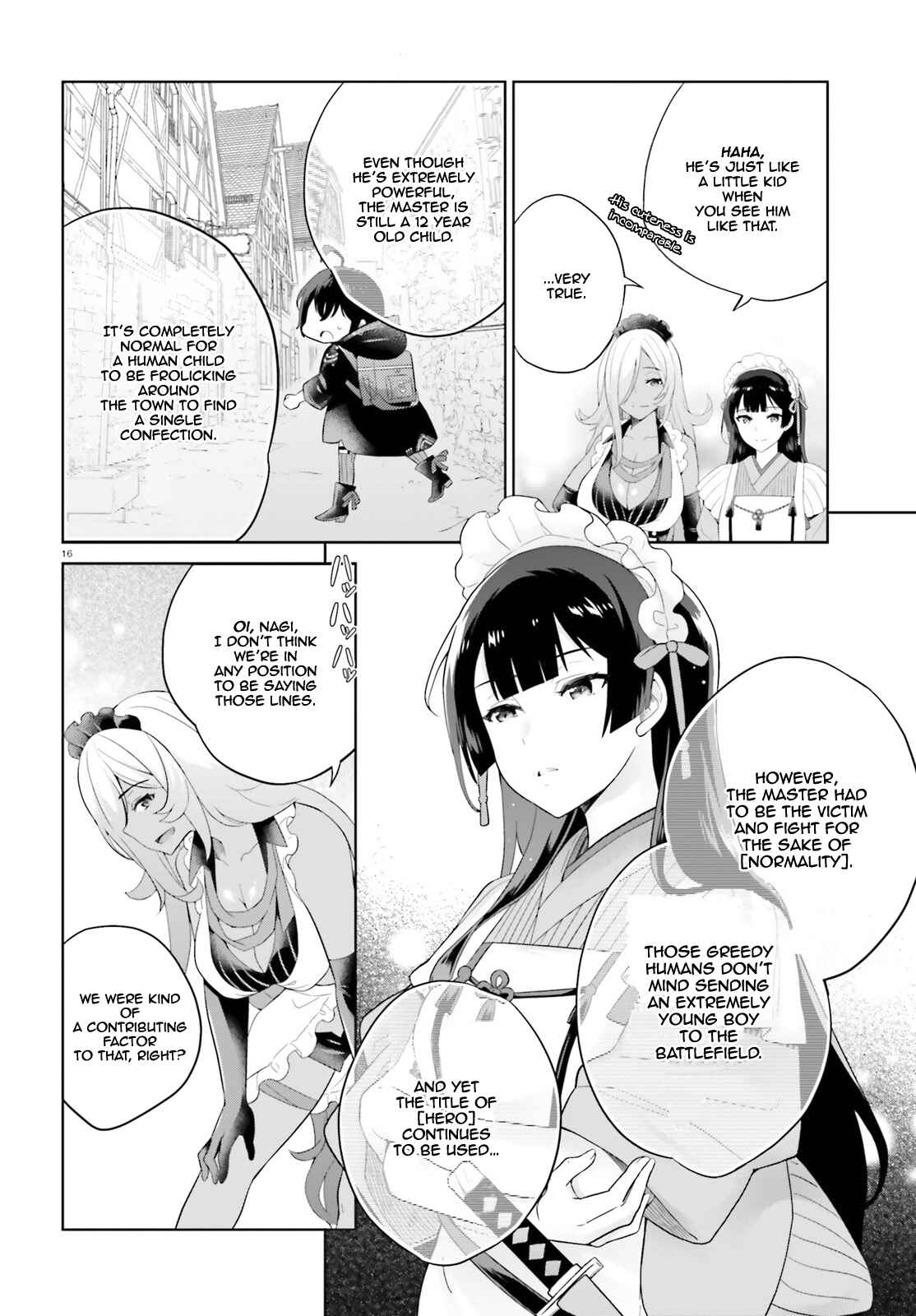 Page 16 Chapter 7 Shindou Yuusha to Maid Onee-san