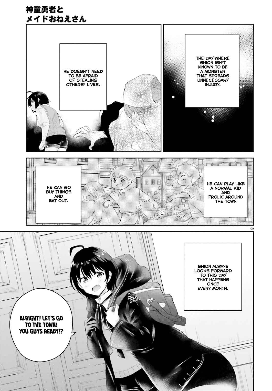 Page 9 Chapter 7 Shindou Yuusha to Maid Onee-san