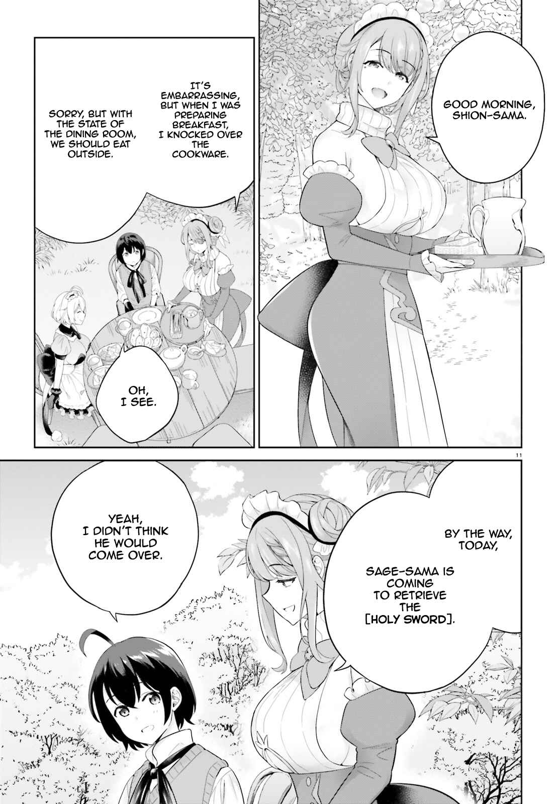 Page 12 Chapter 10 Shindou Yuusha to Maid Onee-san