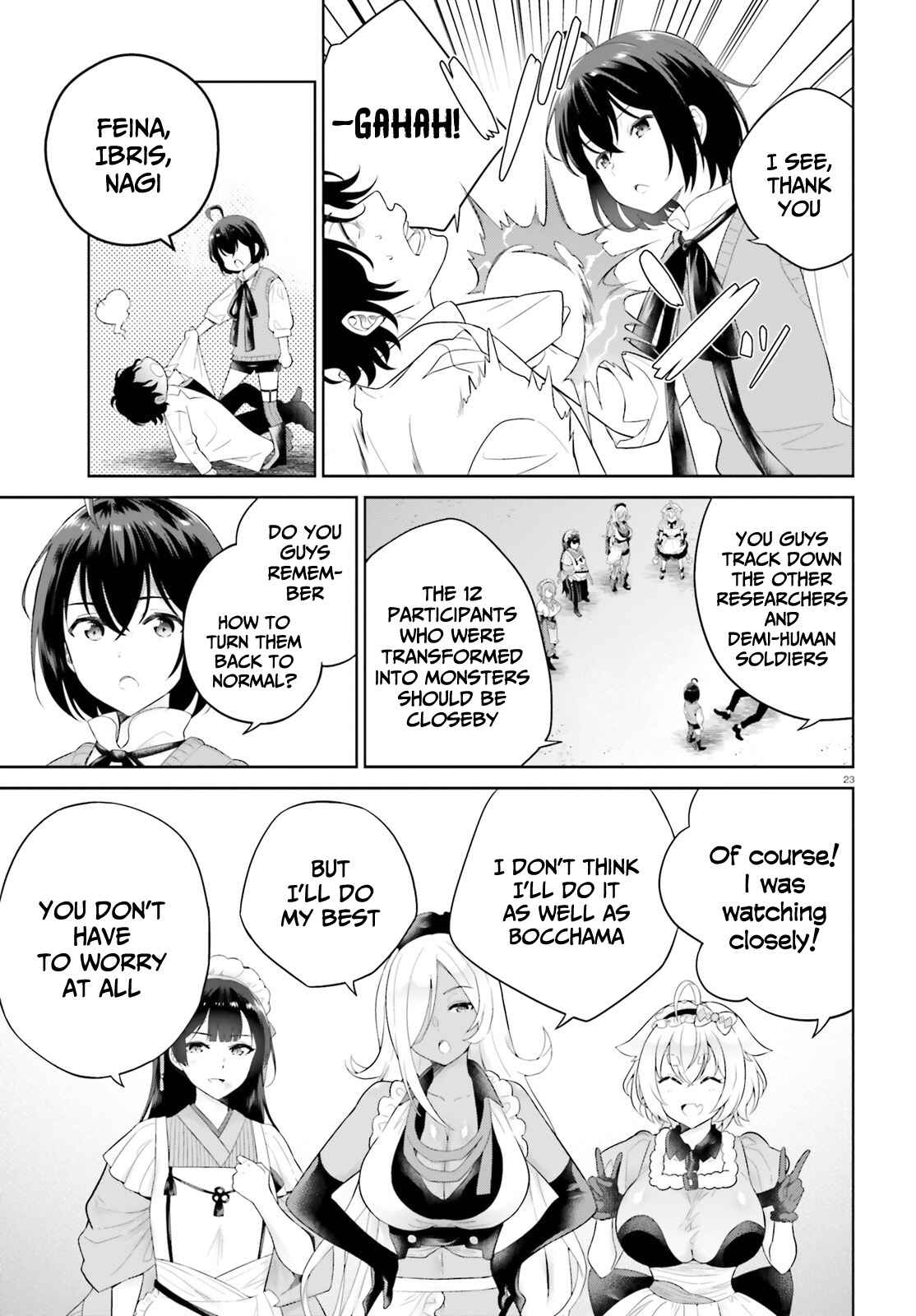 Page 23 Chapter 21 Shindou Yuusha to Maid Onee-san