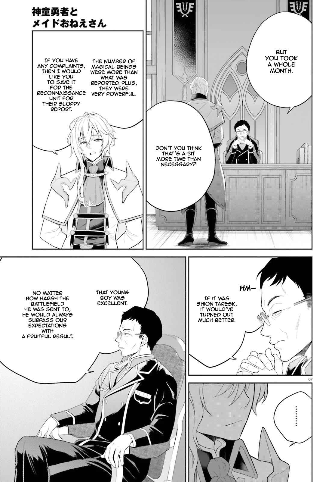 Page 8 Chapter 6 Shindou Yuusha to Maid Onee-san