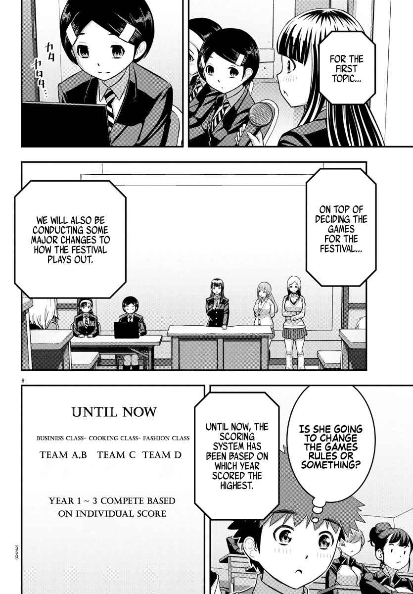 Page 8 Chapter 227 Yankee JK Kuzuhana-chan