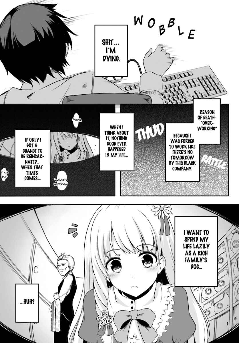 Page 1 Chapter 0 Wanwan Monogatari ~Kanemochi no Inu ni shite to wa Itta ga, Fenrir ni shiro to wa Itte nee!~