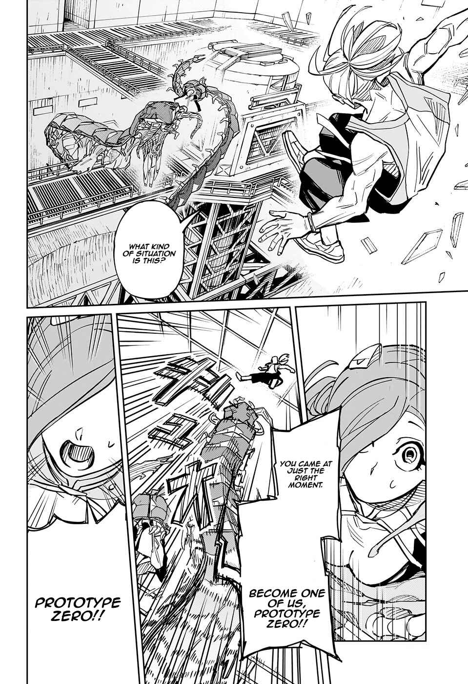Page 32 Chapter Unknown_0aca Ijigen Seitai Cyborg 0-ban