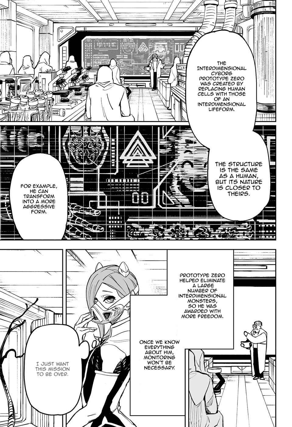 Page 7 Chapter Unknown_0aca Ijigen Seitai Cyborg 0-ban